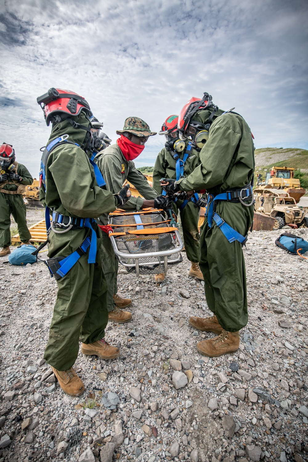 USMC CBIRF Trains at W.Va. Guard's Hobet Site