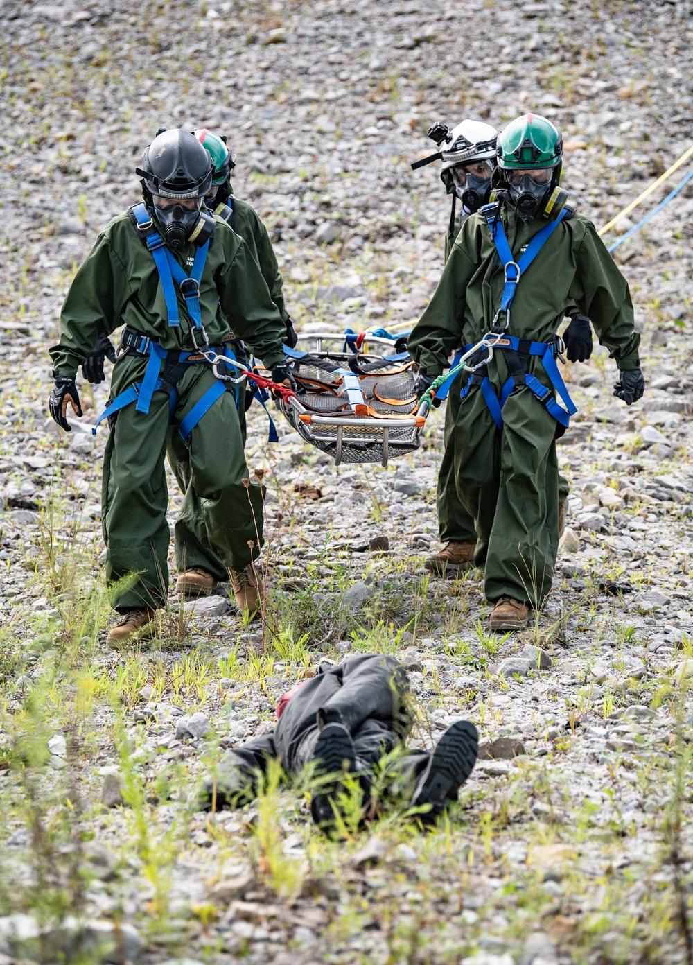 USMC CBIRF Trains at W.Va. Guard's Hobet Site