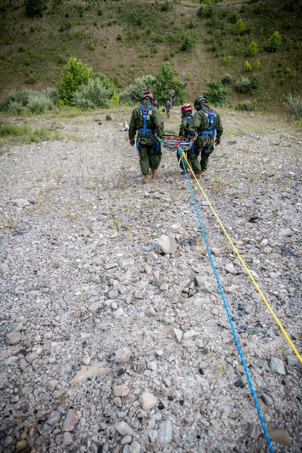 USMC CBIRF Trains at W.Va. Guard's Hobet Site