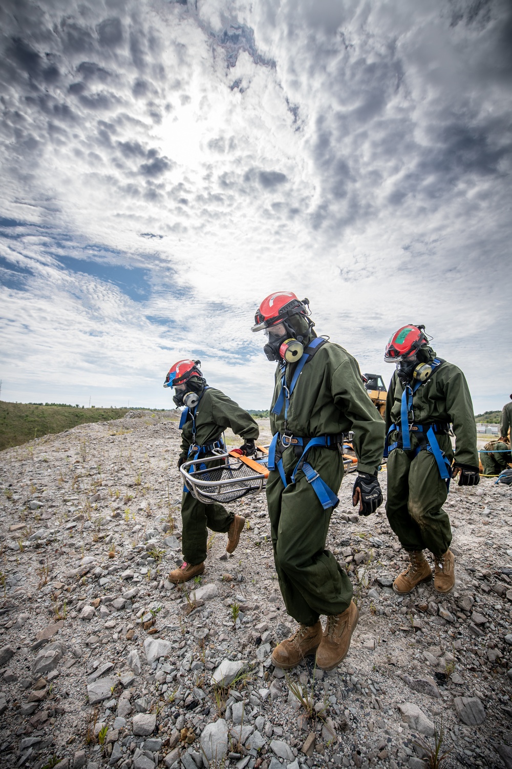 USMC CBIRF Trains at W.Va. Guard's Hobet Site