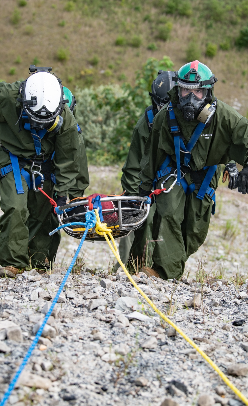 USMC CBIRF Trains at W.Va. Guard's Hobet Site