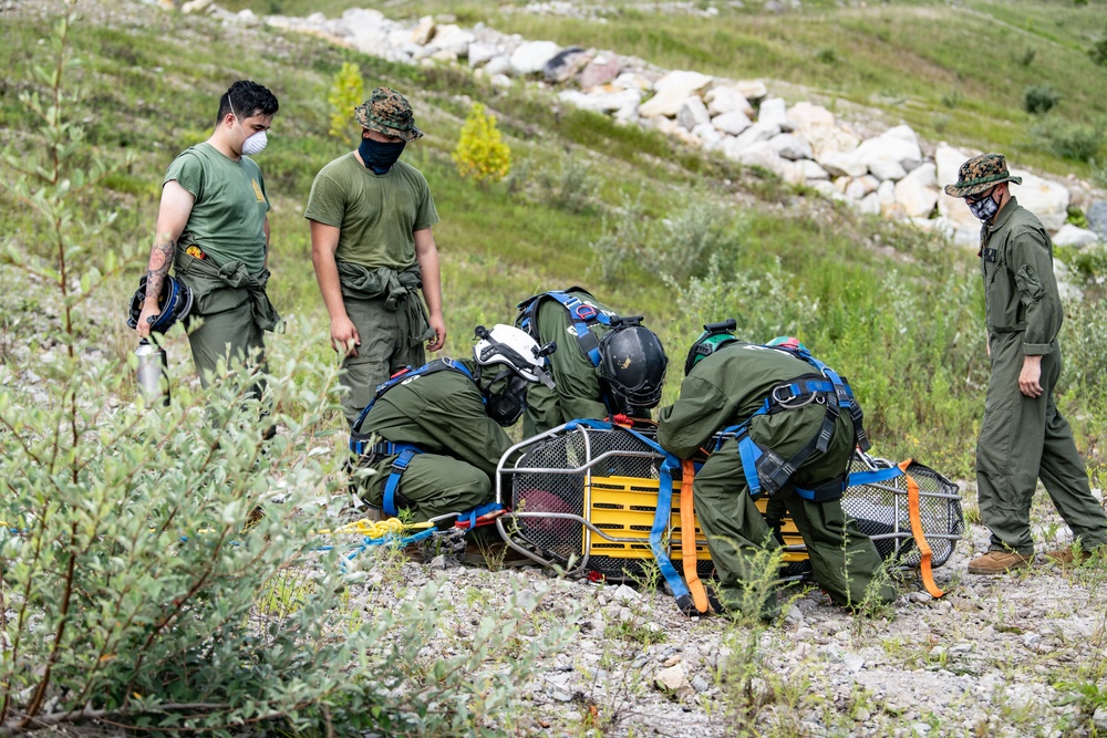 USMC CBIRF Trains at W.Va. Guard's Hobet Site