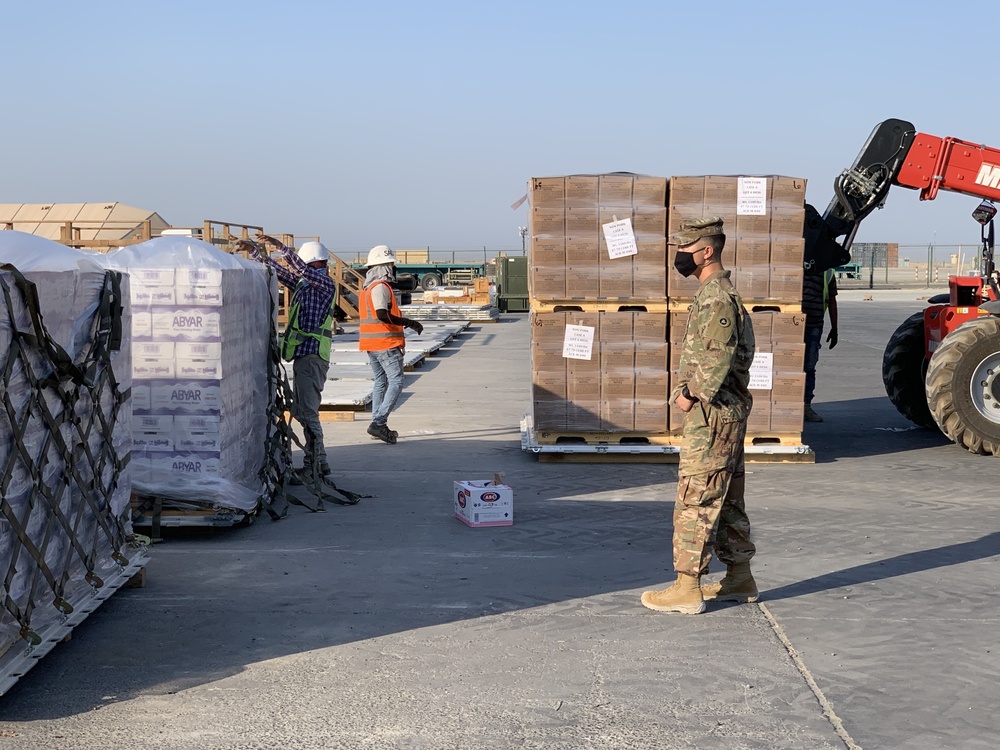 1st TSC supports CENTCOM humanitarian assistance to Lebanon