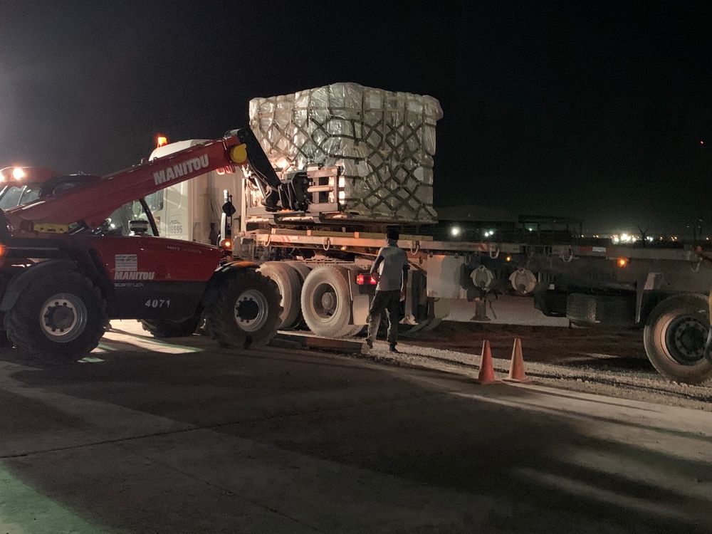1st TSC supports CENTCOM humanitarian assistance to Lebanon