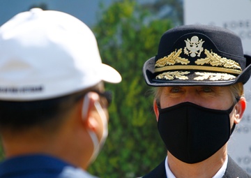 Yeager speaks at Korean War Memorial groundbreaking