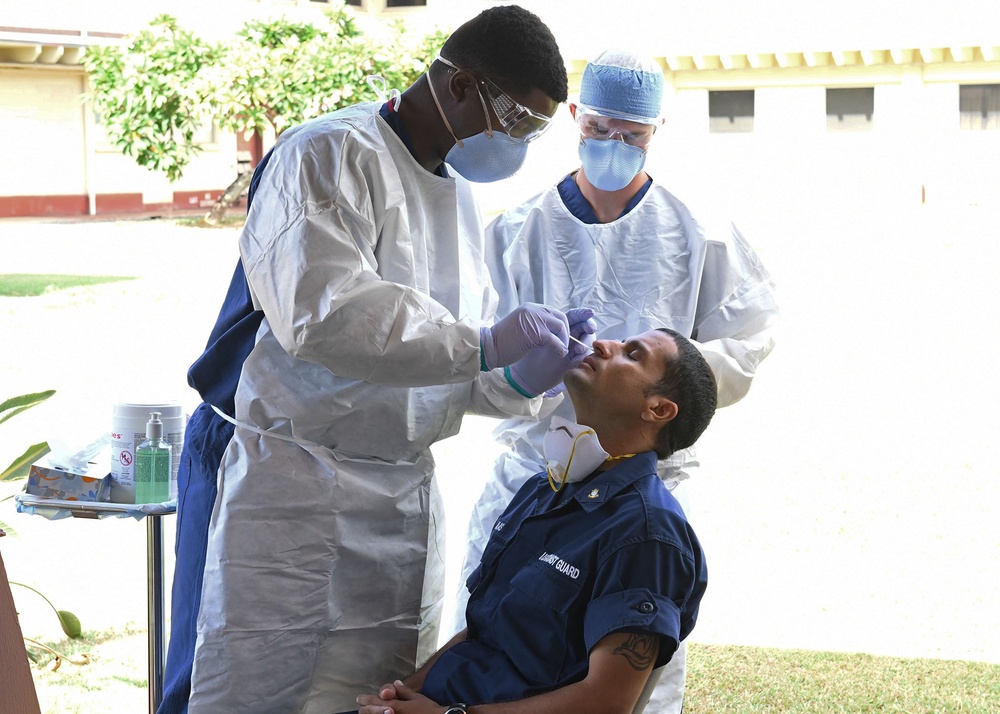 Coast Guard member tested for COVID-19