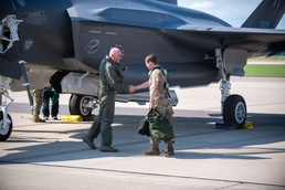 Green Mountain Boys Reach F-35 Milestone at Northern Lightning