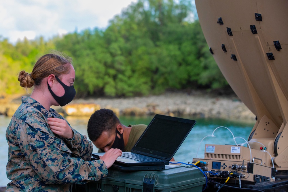 We have arrived | TF KM20 settle into Peleliu