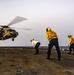 The “Archangels” of Helicopter Sea Combat Squadron (HSC) 25 Detachment 6 Conduct Deck Landing Qualifications aboard USS Germantown (LSD 42)