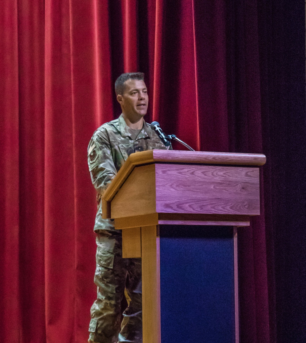 Leadership changes in 960th CW