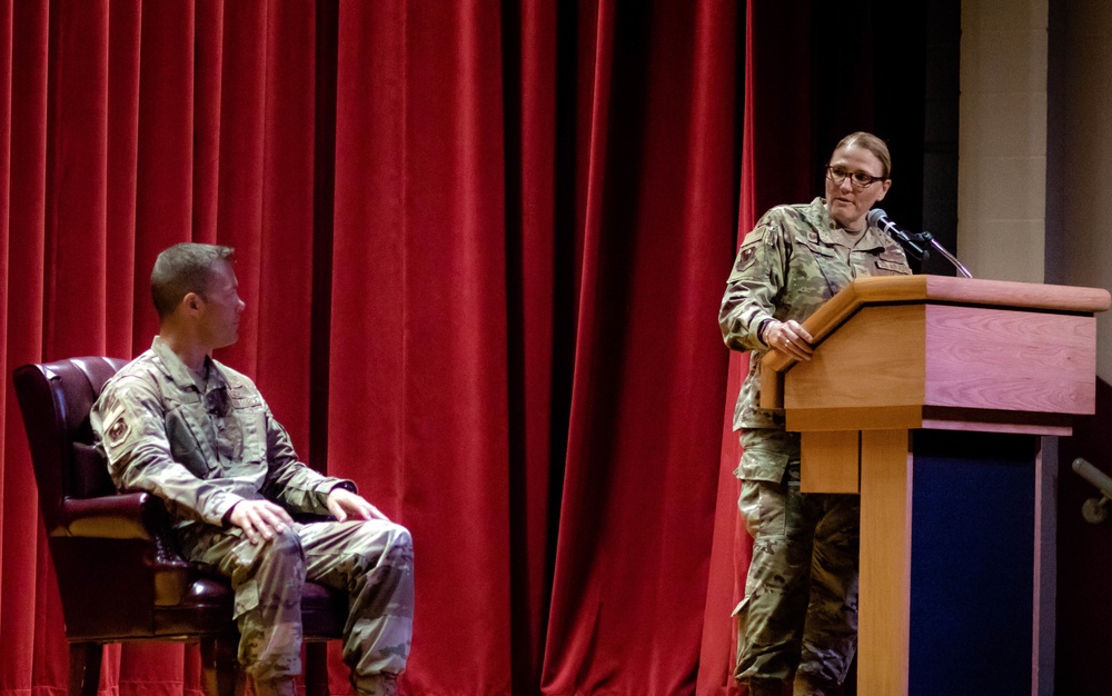 Leadership changes in 960th CW