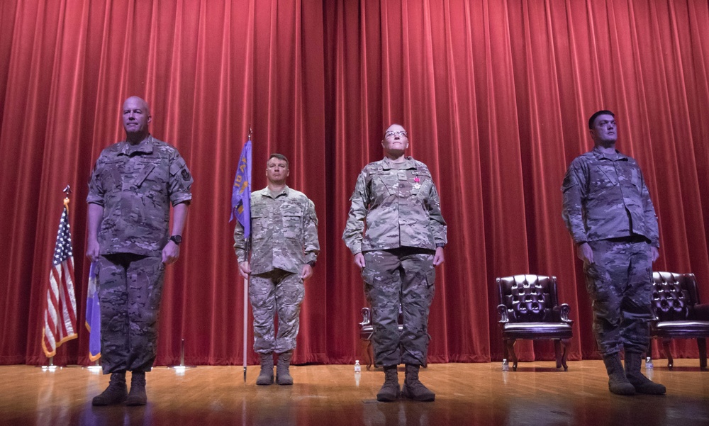 Leadership changes in 960th CW