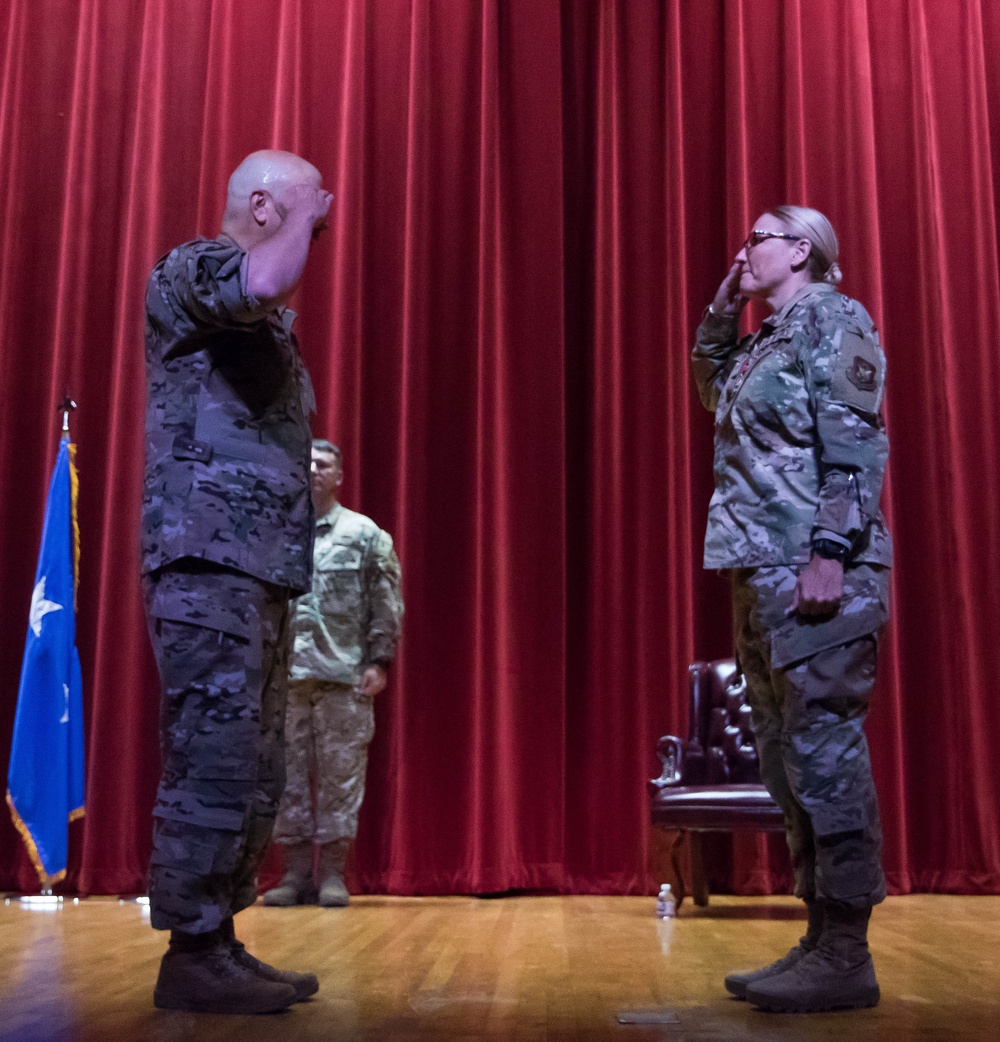 Leadership changes in 960th CW