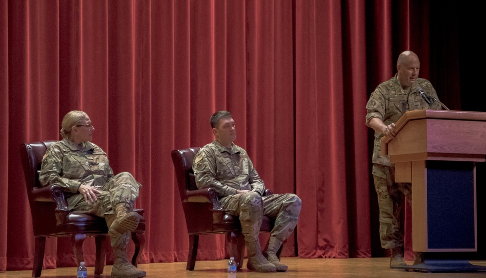 Leadership changes in 960th CW