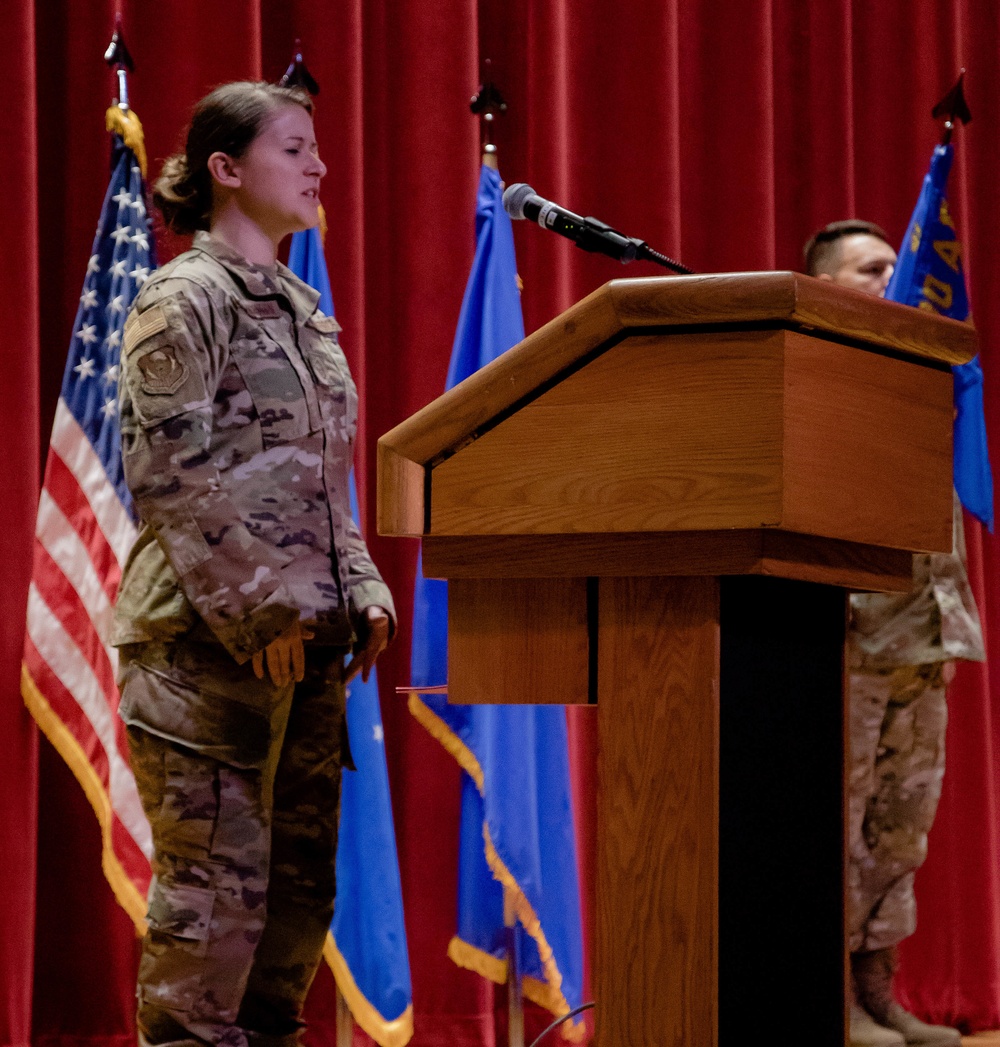 Leadership changes in 960th CW