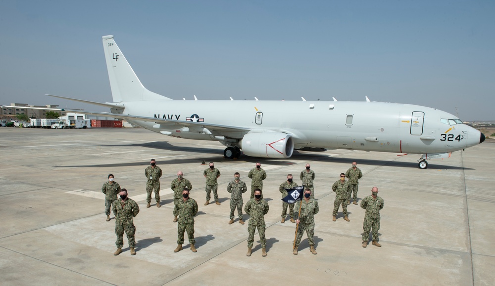 Camp Lemonnier's Department in the Spotlight Poses for Photo