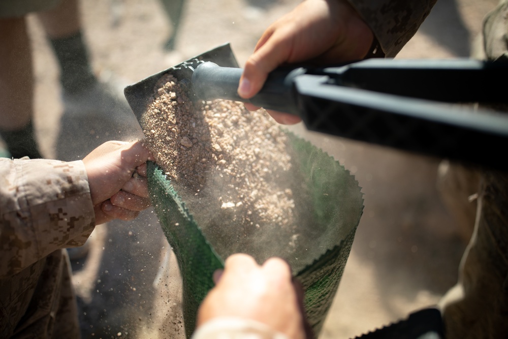 SPMAGTF-CR-CC 20.2: 2/5 Ammunition Supply Point Construction