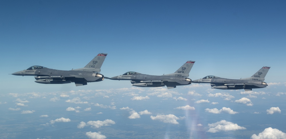 Polish and U.S. aircraft support Polish Armed Forces Day