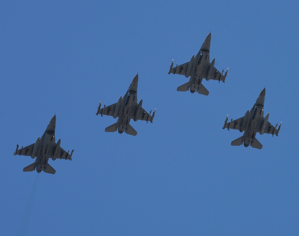 Polish and U.S. aircraft support Polish Armed Forces Day