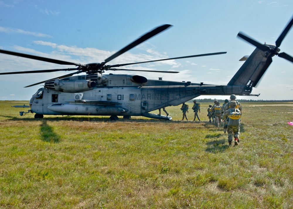 U.S. Army Paratroopers Conduct Airborne Operation