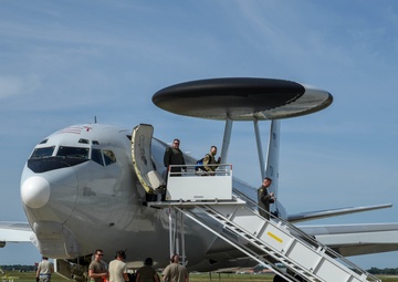 114th Fighter Wing trains with AWACS Reserve Squadron