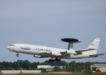114th Fighter Wing trains with AWACS Reserve Squadron
