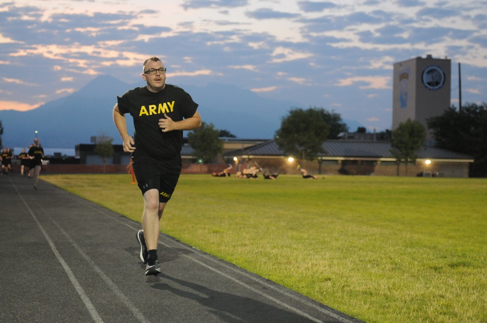 204th Maneuver Enhancement Brigade AT, Physical Fitness