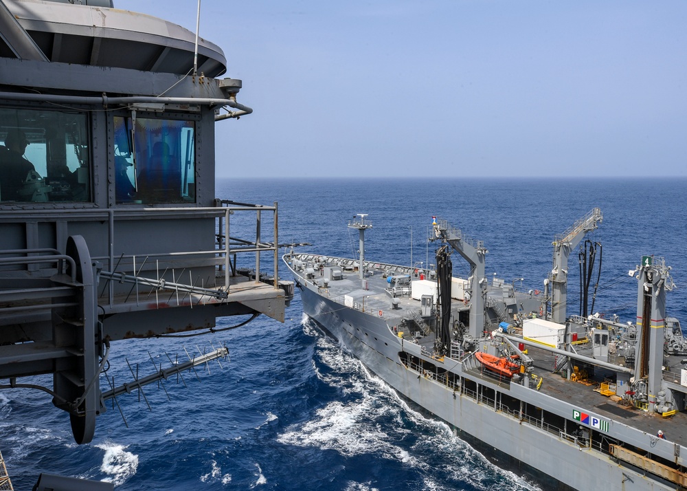 Nimitz Conducts Fueling-At-Sea