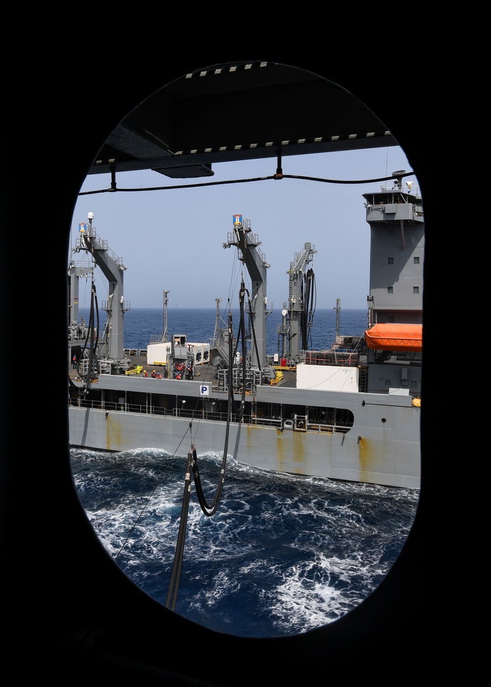 Nimitz Conducts Fueling-At-Sea