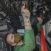 Aviation Electrician's Mate Performs Fire Detector Troubleshooting Aboard MH-60S Sea Hawk Helicopter, From The “Screamin’ Indians” Of Helicopter Sea Combat Squadron (HSC) 6,