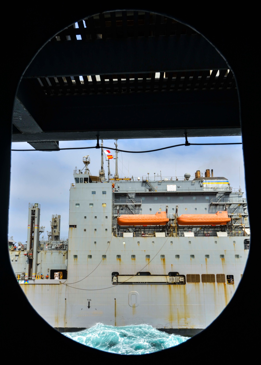 Nimitz Conducts Replenishment-At-Sea