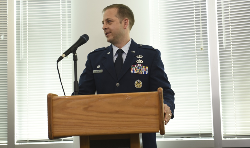 29th Intelligence Squadron Change of Command