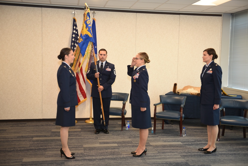 94th Intelligence Squadron Change of Command