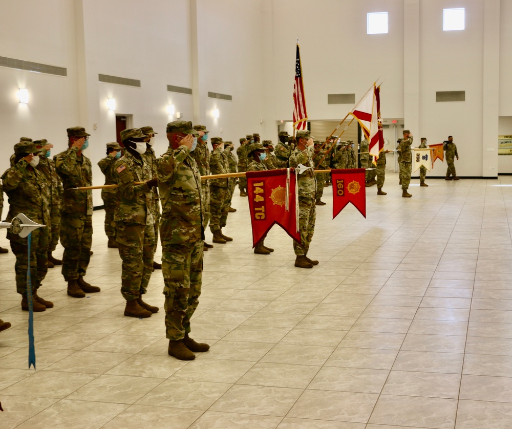 254th Transportation Battalion welcomes new commander