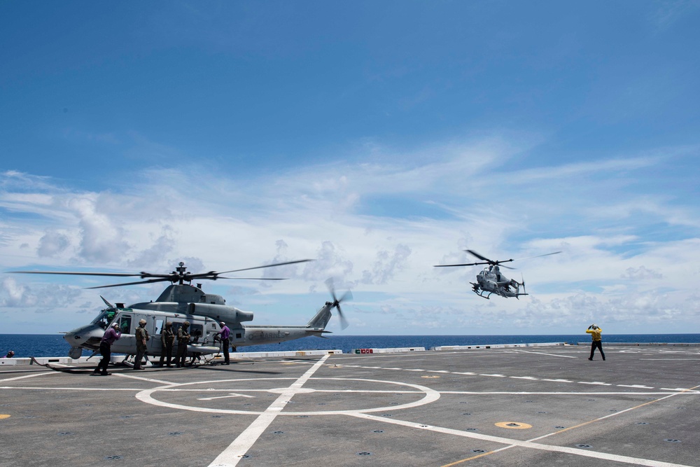 USS New Orleans Flight Operations