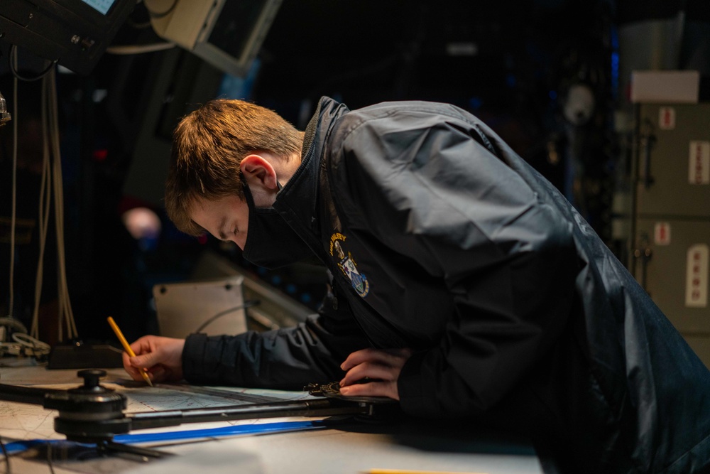 Headline: USS Halsey Conducts Operations Duties