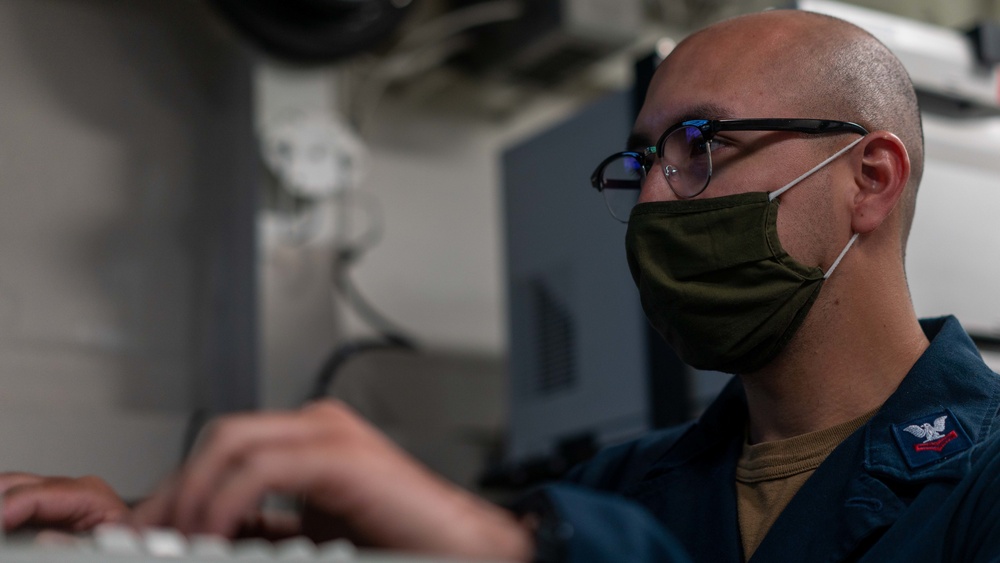 Headline: USS Halsey Conducts Operational Duties
