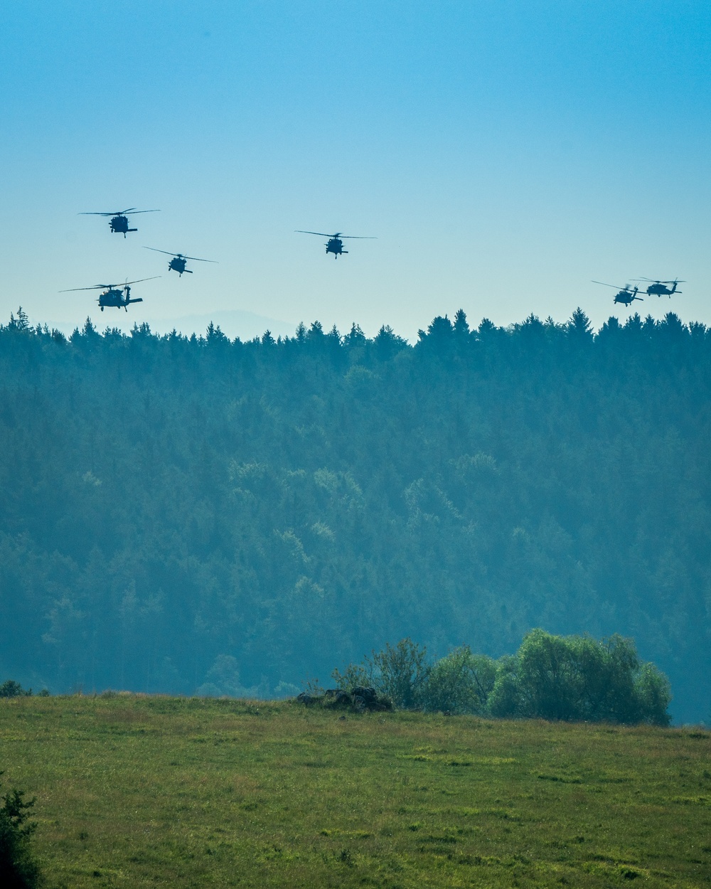 12th CAB and 173rd air assault into Hohenfels for Saber Junction 20