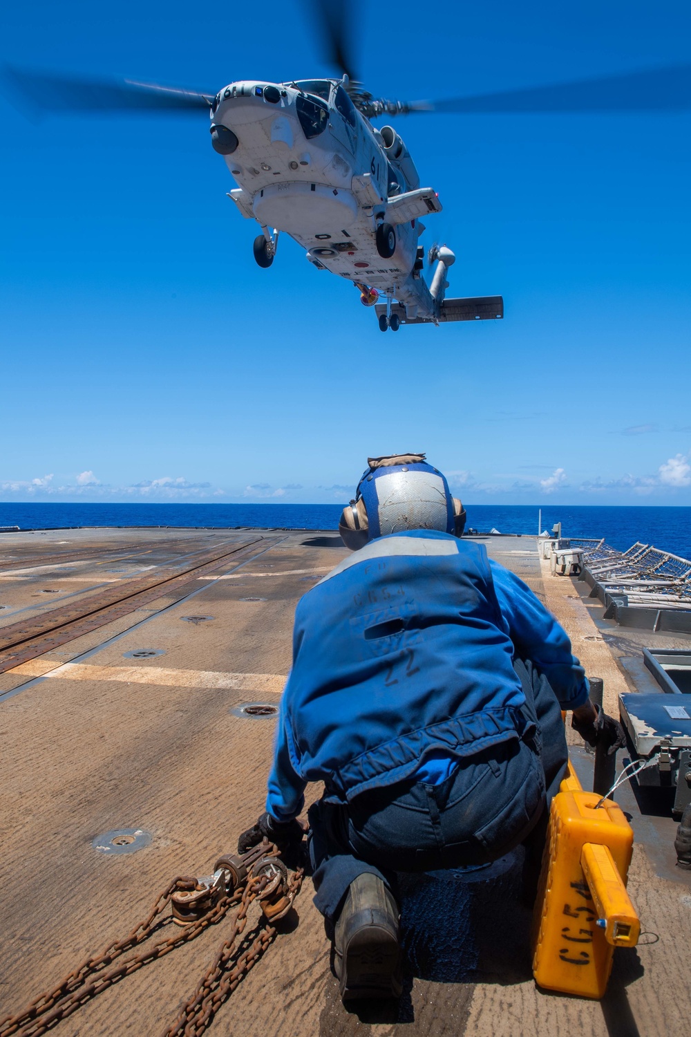 Japanese Maritime Self Defense Force Pilots Earn DLQ Qualifications aboard USS Antietam