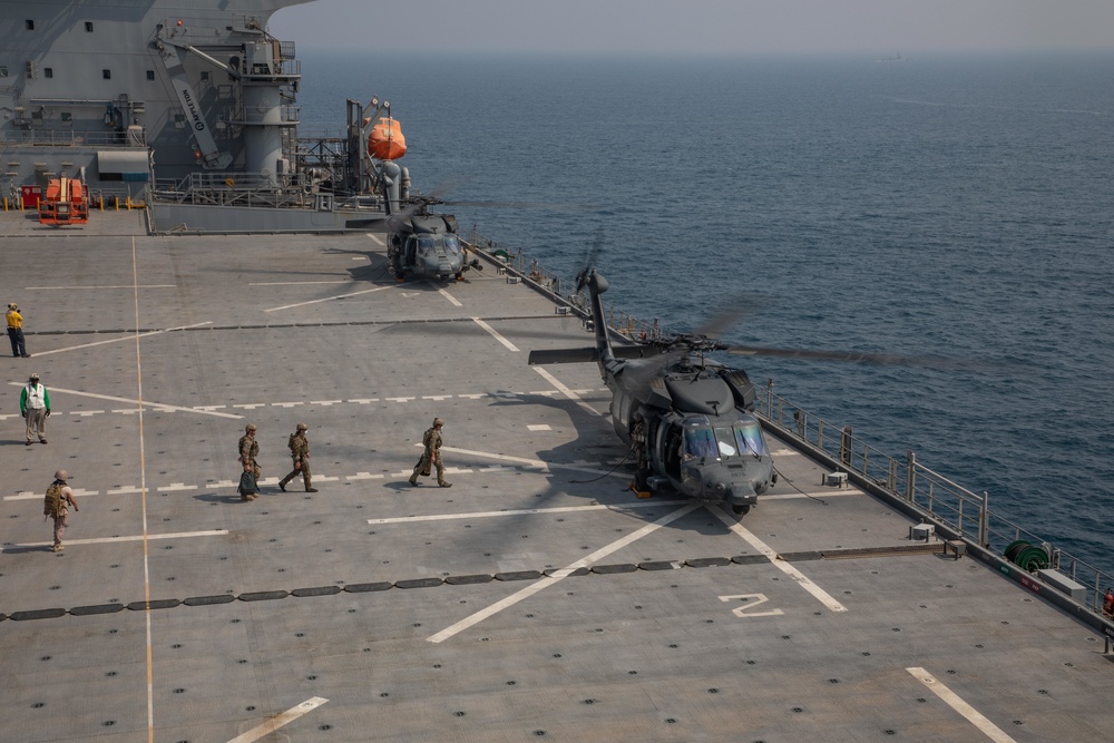 Combined-Joint Air Operations in Support of Maritime Surface Warfare Exercise