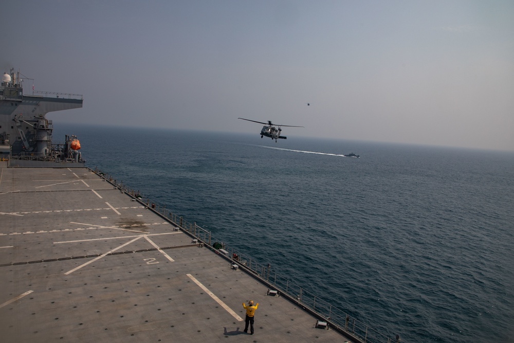 Combined-Joint Air Operations in Support of Maritime Surface Warfare Exercise