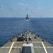 USS Mustin Sails Alongside JS Suzutsuki