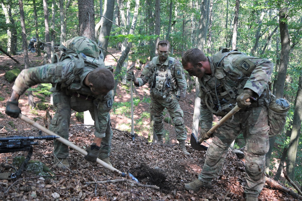 Hasty fighting position