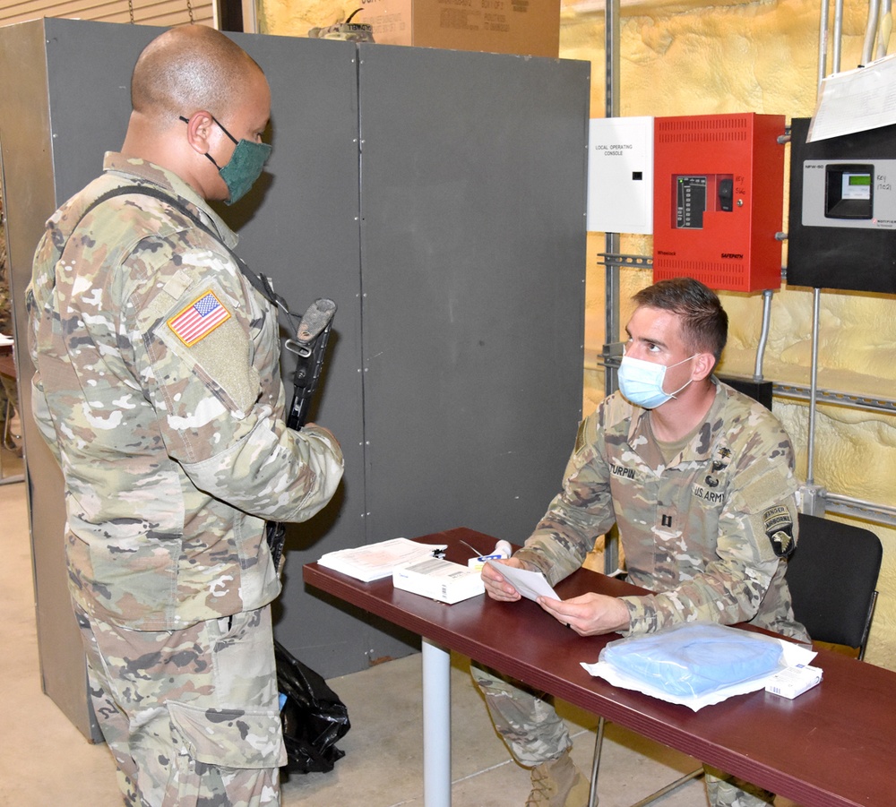 Soldier safety: Protocols in place to guard against coronavirus