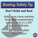 Boating Safety Tip