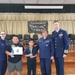 Coast Guard Sector/Air Station Corpus Christi crew members attend Gibson Elementary Spelling Bee