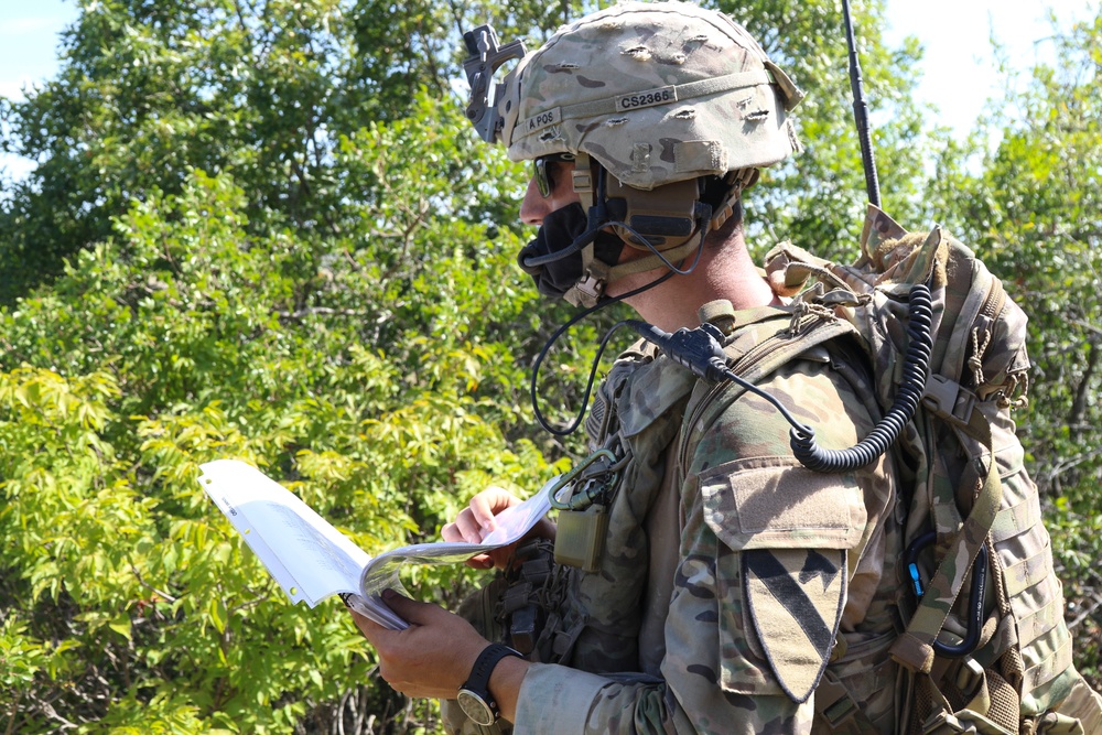 Soldiers from 1-7 CAV and 9th ASOS support Pegasus Forge