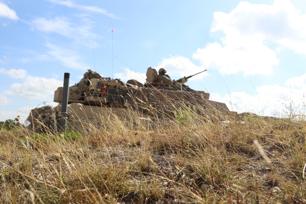 Soldiers from 1-7 CAV support Pegasus Forge