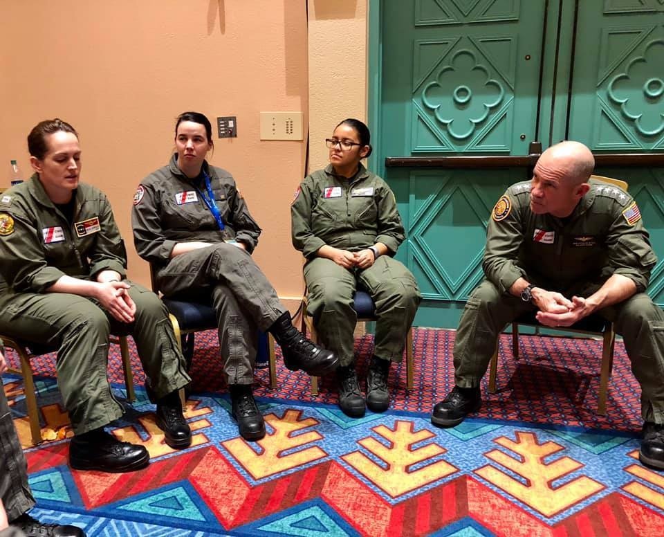 Coast Guard Sector/Air Station Corpus Christi pilots attend Women in Aviation Conference