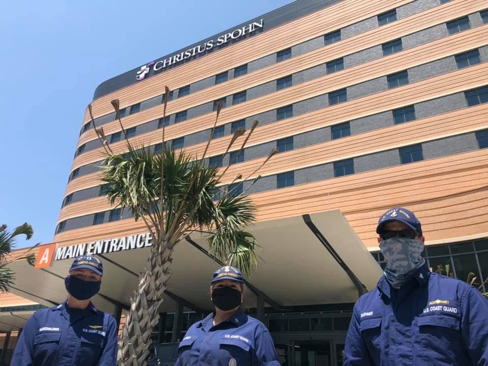 Coast Guard Sector/Air Station Corpus Christi thank local healthcare workers